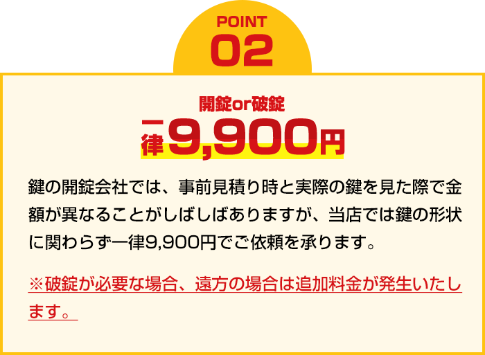 一律 9,900円